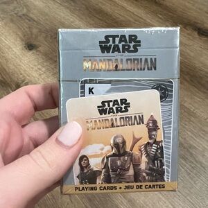 NEW NWT Star Wars Mandalorian Playing Cards Game Night